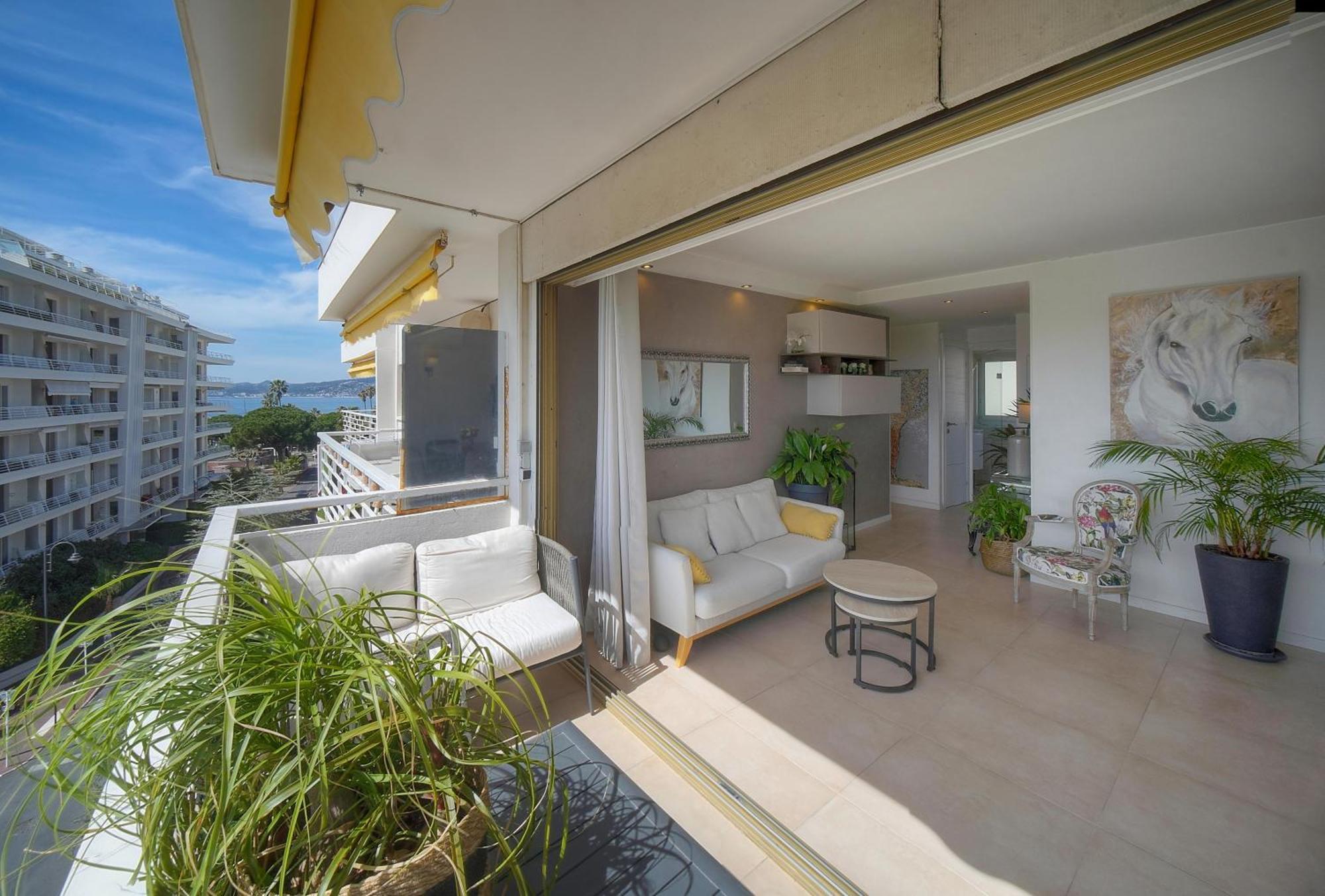 Frgk "Etoile Du Sud Terrasse Vue Mer Palm Beach" Канны Экстерьер фото